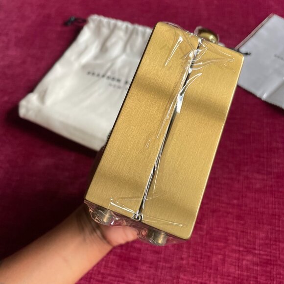 Brandon Blackwood Slim Kendrick Trunk in Gold Stainless Steel (NWT) - Picture 7 of 10